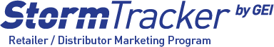 Storm Tracker - Retailer Distributor Marketing Program logo